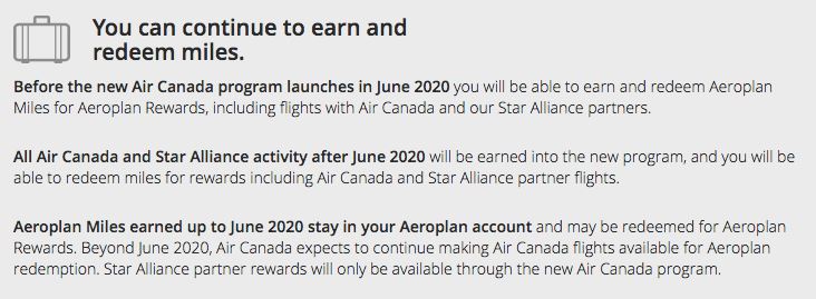 Air Canada Aeroplan FAQS