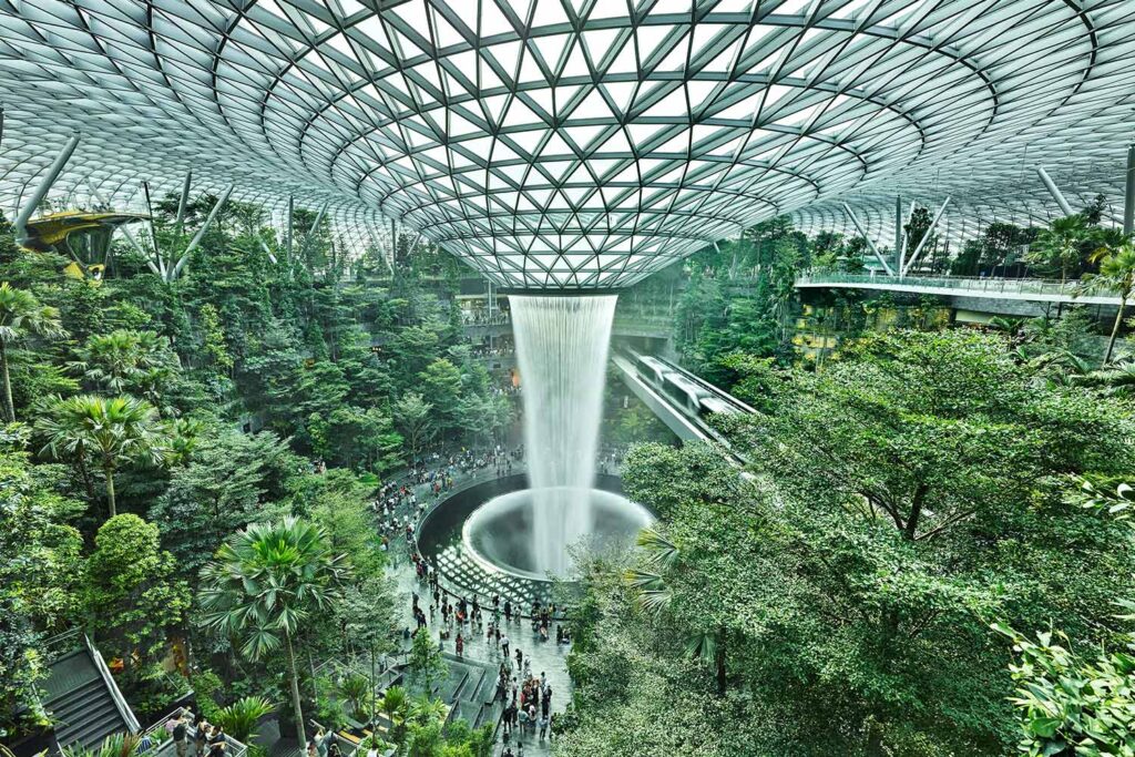 Jewel Changi Airport Singapore by Tim Hursley