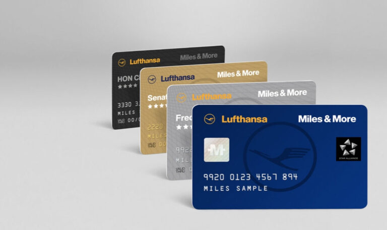 Miles & More Lufthansa frequent flyer cards