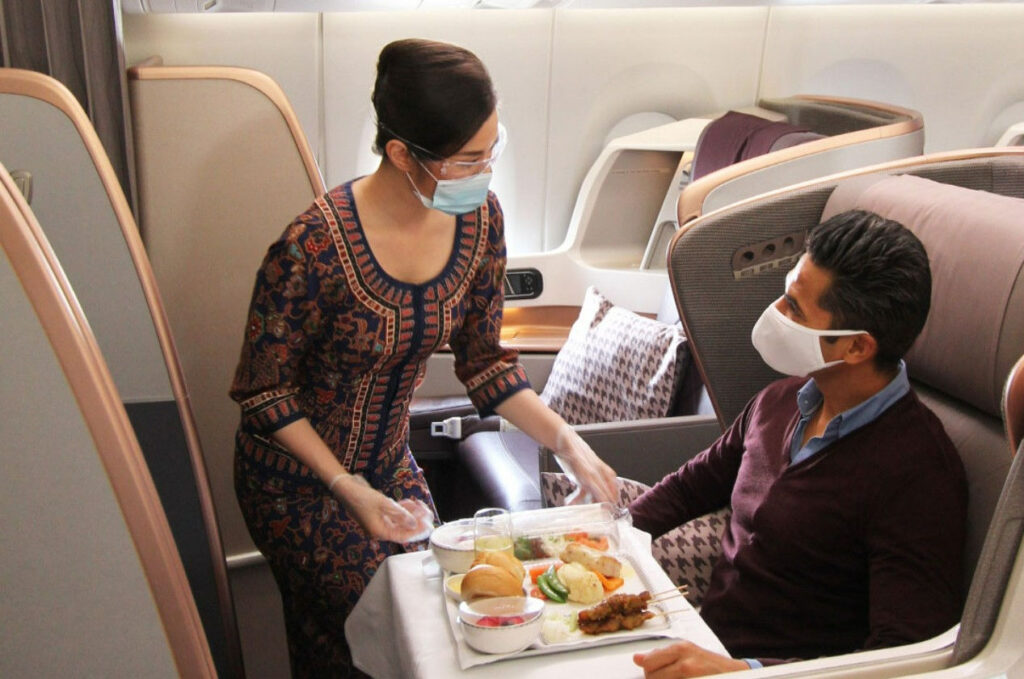 singapore airlines business class covid